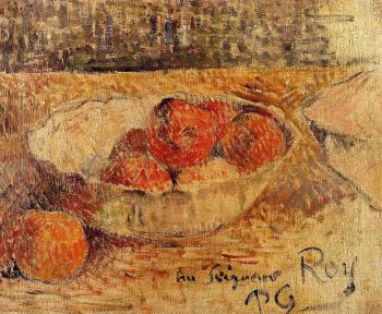 Paul Gauguin : Fruit in a Bowl
